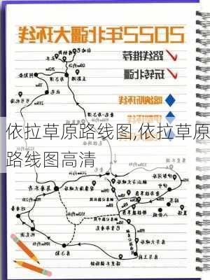 依拉草原路线图,依拉草原路线图高清