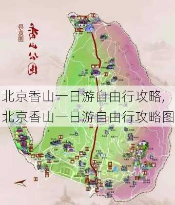 北京香山一日游自由行攻略,北京香山一日游自由行攻略图