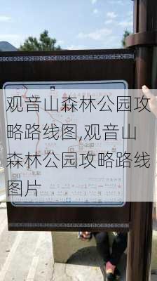 观音山森林公园攻略路线图,观音山森林公园攻略路线图片