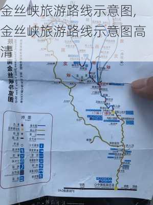 金丝峡旅游路线示意图,金丝峡旅游路线示意图高清