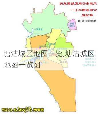 塘沽城区地图一览,塘沽城区地图一览图