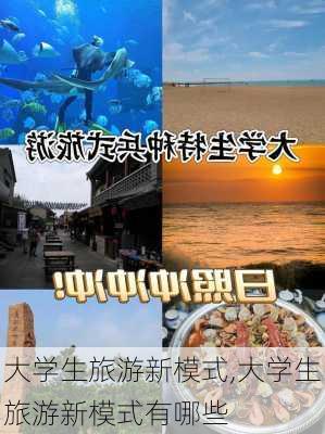 大学生旅游新模式,大学生旅游新模式有哪些