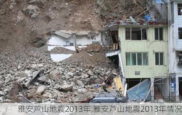 雅安芦山地震2013年,雅安芦山地震2013年情况