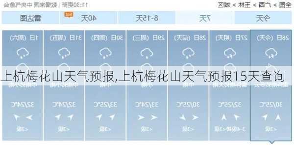 上杭梅花山天气预报,上杭梅花山天气预报15天查询