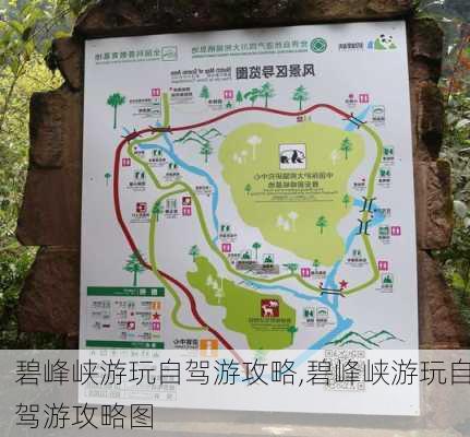 碧峰峡游玩自驾游攻略,碧峰峡游玩自驾游攻略图