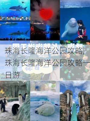 珠海长隆海洋公园攻略,珠海长隆海洋公园攻略一日游