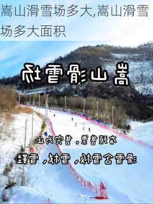 嵩山滑雪场多大,嵩山滑雪场多大面积