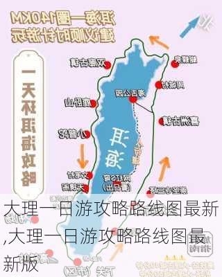 大理一日游攻略路线图最新,大理一日游攻略路线图最新版