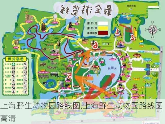 上海野生动物园路线图,上海野生动物园路线图高清