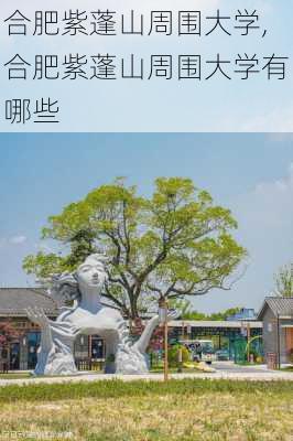 合肥紫蓬山周围大学,合肥紫蓬山周围大学有哪些