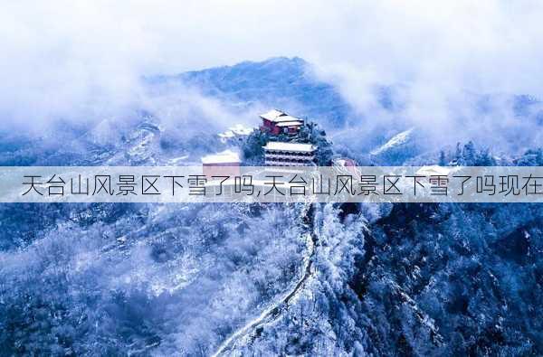 天台山风景区下雪了吗,天台山风景区下雪了吗现在