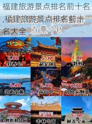 福建旅游景点排名前十名,福建旅游景点排名前十名大全