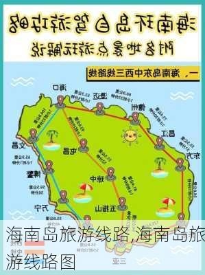 海南岛旅游线路,海南岛旅游线路图