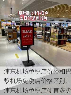 浦东机场免税店价格和巴黎机场免税店价格区别,浦东机场免税店便宜多少