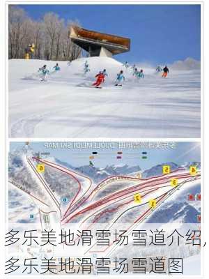 多乐美地滑雪场雪道介绍,多乐美地滑雪场雪道图