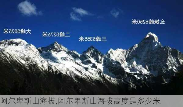 阿尔卑斯山海拔,阿尔卑斯山海拔高度是多少米