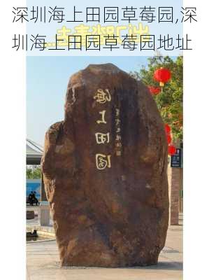 深圳海上田园草莓园,深圳海上田园草莓园地址