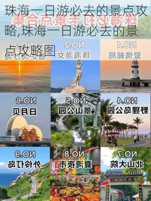 珠海一日游必去的景点攻略,珠海一日游必去的景点攻略图