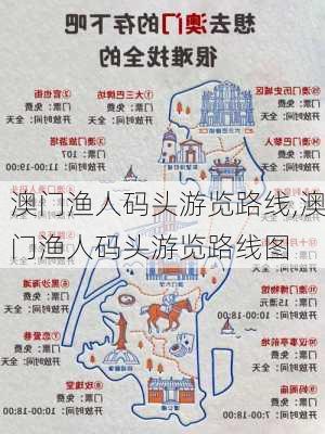 澳门渔人码头游览路线,澳门渔人码头游览路线图