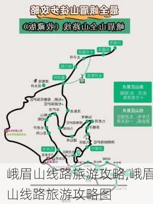 峨眉山线路旅游攻略,峨眉山线路旅游攻略图