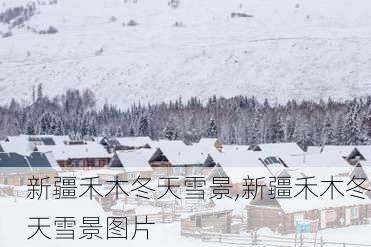 新疆禾木冬天雪景,新疆禾木冬天雪景图片