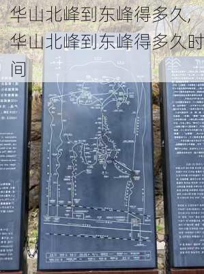 华山北峰到东峰得多久,华山北峰到东峰得多久时间