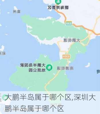 大鹏半岛属于哪个区,深圳大鹏半岛属于哪个区