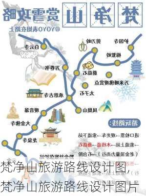 梵净山旅游路线设计图,梵净山旅游路线设计图片