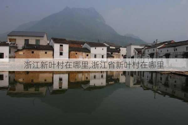 浙江新叶村在哪里,浙江省新叶村在哪里