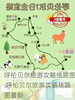 呼伦贝尔旅游攻略线路图,呼伦贝尔旅游攻略线路图最新