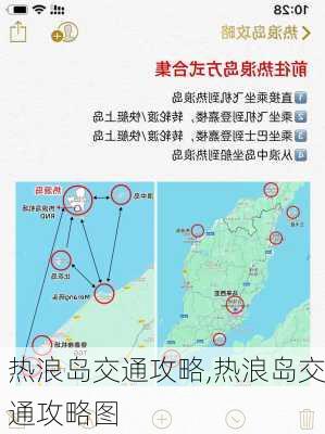 热浪岛交通攻略,热浪岛交通攻略图