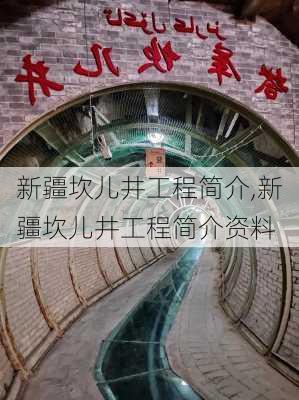 新疆坎儿井工程简介,新疆坎儿井工程简介资料