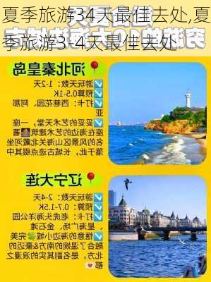 夏季旅游34天最佳去处,夏季旅游3-4天最佳去处