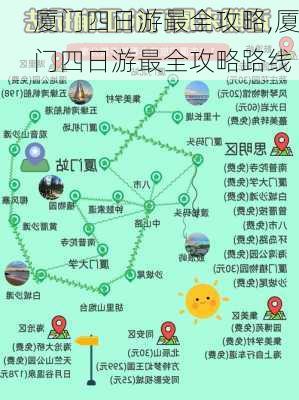 厦门四日游最全攻略,厦门四日游最全攻略路线