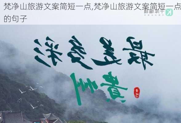 梵净山旅游文案简短一点,梵净山旅游文案简短一点的句子