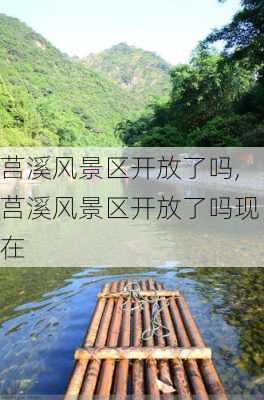 莒溪风景区开放了吗,莒溪风景区开放了吗现在