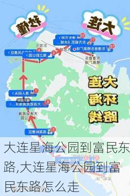 大连星海公园到富民东路,大连星海公园到富民东路怎么走