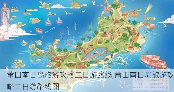 莆田南日岛旅游攻略二日游路线,莆田南日岛旅游攻略二日游路线图