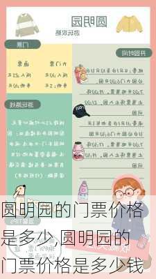 圆明园的门票价格是多少,圆明园的门票价格是多少钱