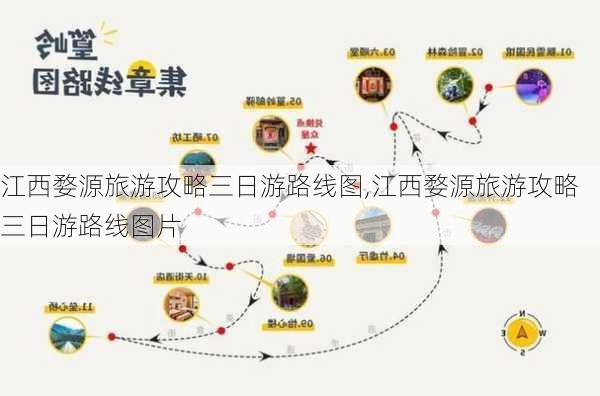 江西婺源旅游攻略三日游路线图,江西婺源旅游攻略三日游路线图片