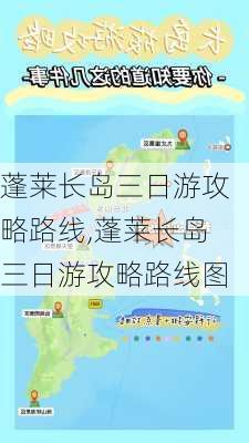 蓬莱长岛三日游攻略路线,蓬莱长岛三日游攻略路线图