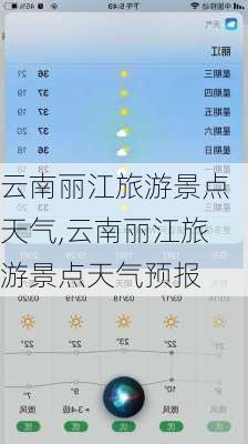 云南丽江旅游景点天气,云南丽江旅游景点天气预报