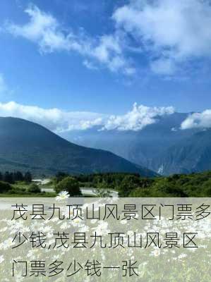 茂县九顶山风景区门票多少钱,茂县九顶山风景区门票多少钱一张