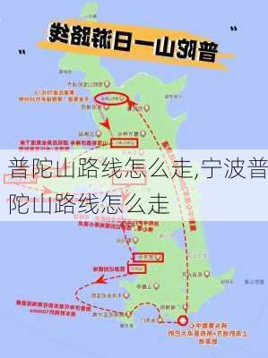 普陀山路线怎么走,宁波普陀山路线怎么走