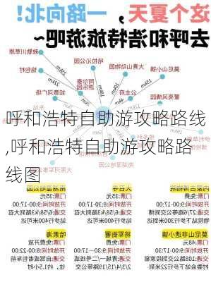 呼和浩特自助游攻略路线,呼和浩特自助游攻略路线图