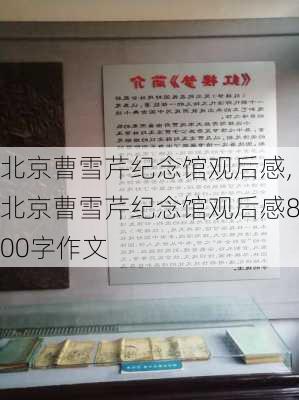 北京曹雪芹纪念馆观后感,北京曹雪芹纪念馆观后感800字作文