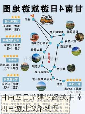 甘南四日游建议路线,甘南四日游建议路线图