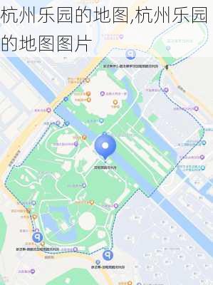 杭州乐园的地图,杭州乐园的地图图片